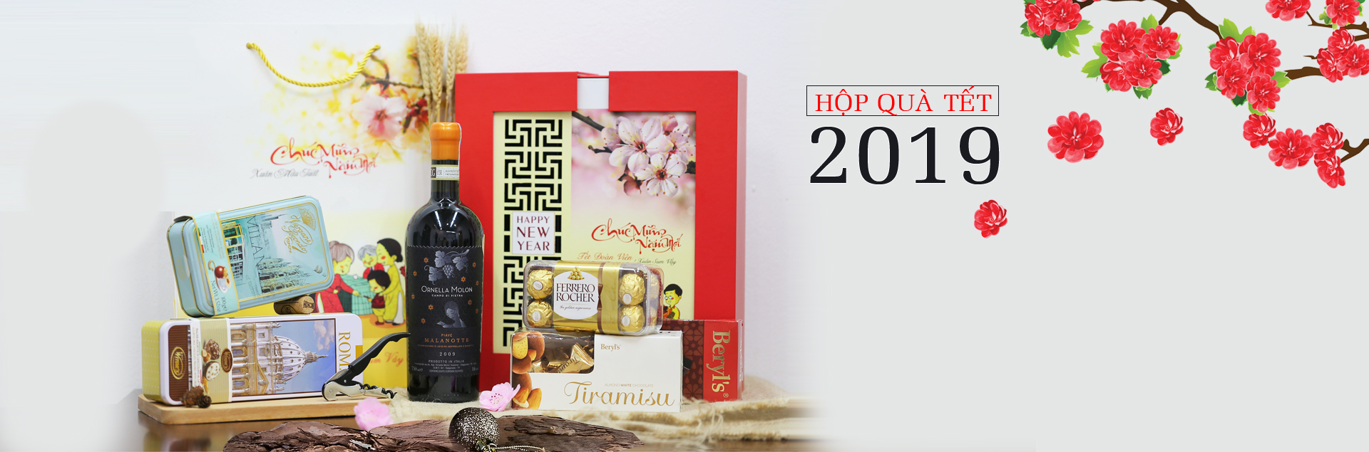 Combo Rượu vang Ornella Molon 2009 + Socola Cao cấp