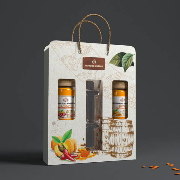 Hộp quà rượu mơ Mohodo Umeshu + 2 Ly phale cao cấp Hộp quà rượu mơ Mohodo Umeshu + 2 Ly phale cao cấp