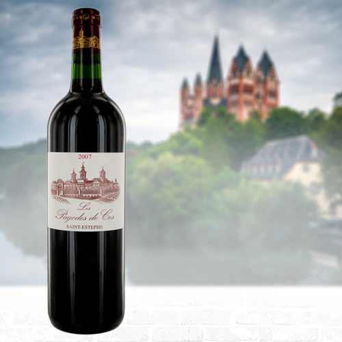 Rượu vang Pháp Les Pagodes de Cos 2007