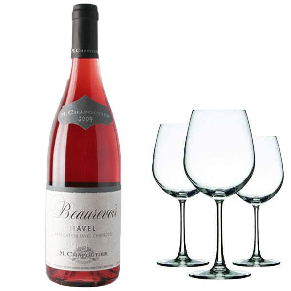 Rượu Vang Pháp M.Chapoutier Beaurevoir Tavel