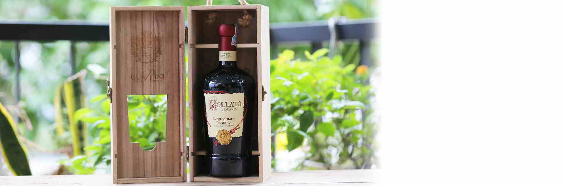 Hộp rượu vang Bollato